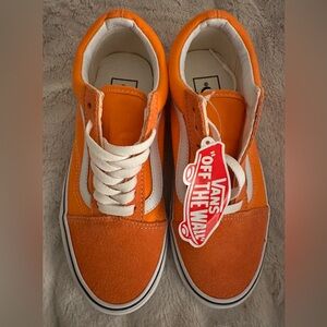 🆕 Vans Tiger Orange Old Skool Sneakers Authentic ✨🧡